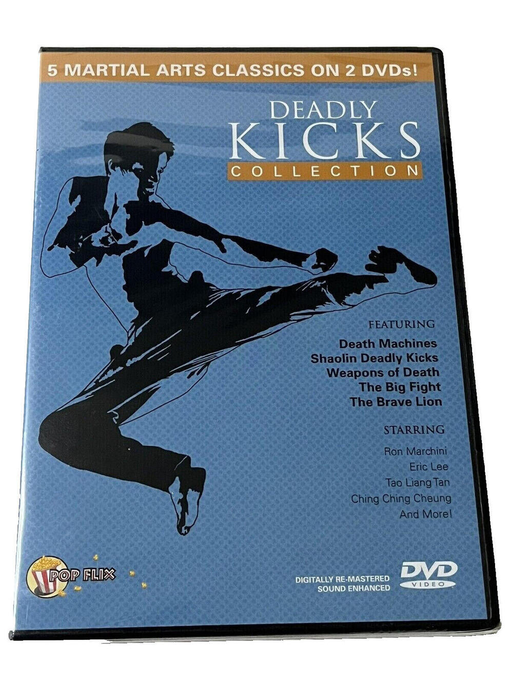 Deadly Kicks Collection (DVD 2011, 2-Disc Set, Region 0, FF) Martial Arts Action